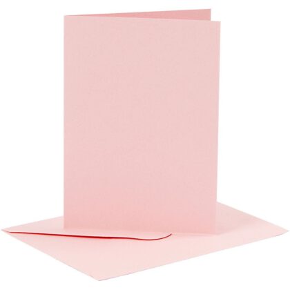 Vierkante kaart - roze