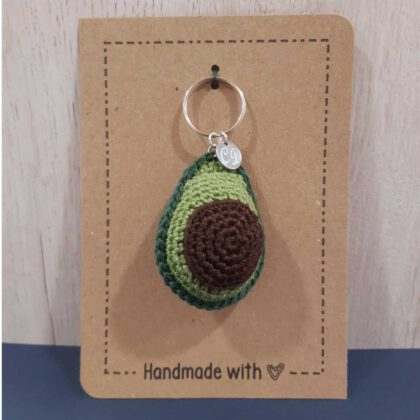 Sleutelhanger avocado