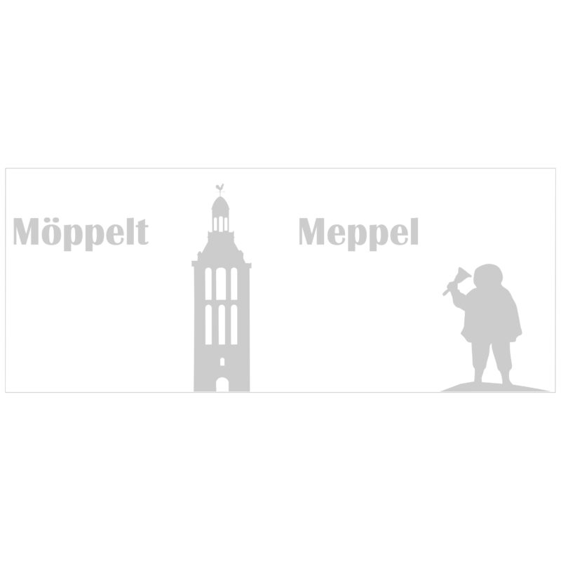 Geëtst theeglas Meppel & Möppelt - Afbeelding 2