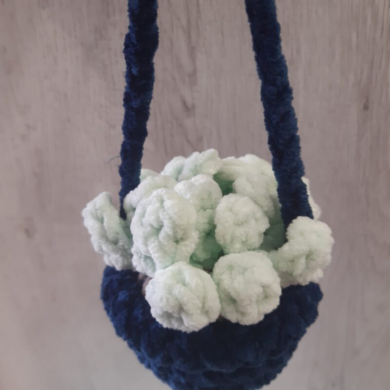 Gehaakt hangplantje met potje