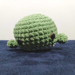 Gehaakte walvis - groen