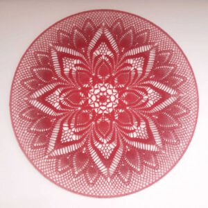 gehaakte mandala 80 cm meu mundo wanddecoratie