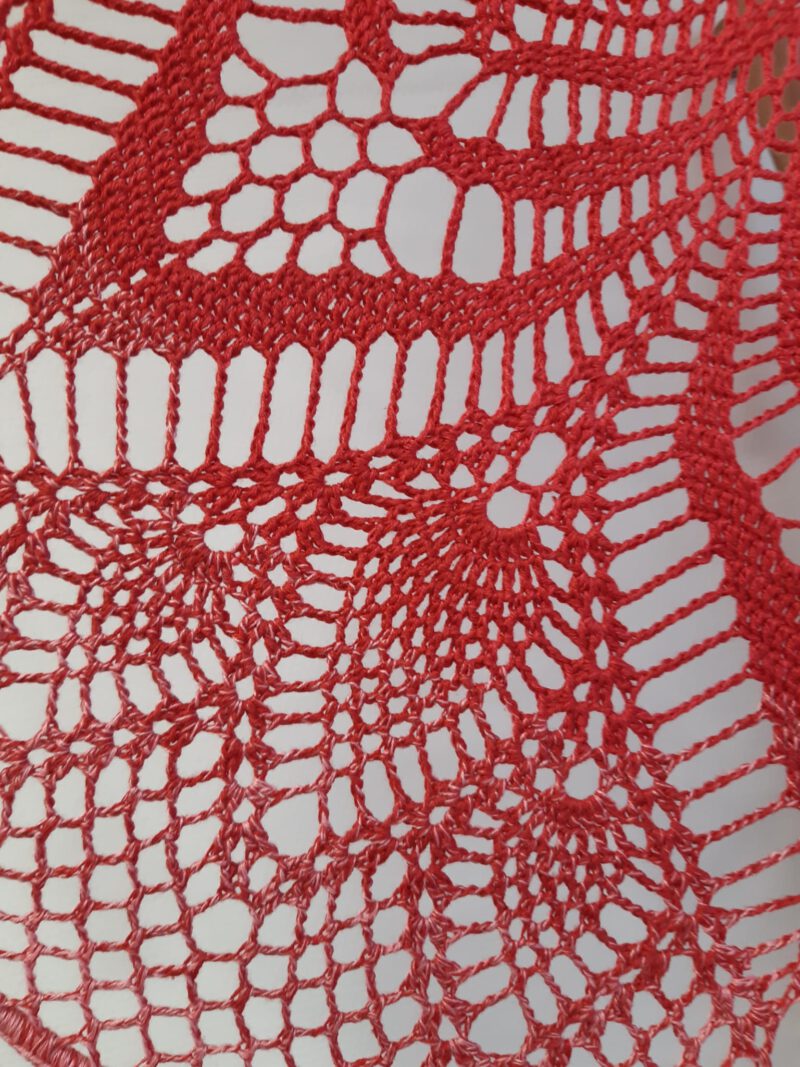 Gehaakte mandala – Meu Mundo (80 cm) - Afbeelding 2