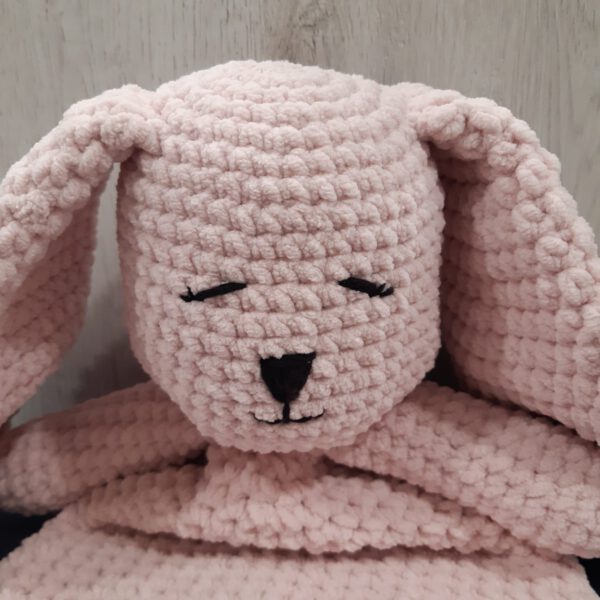 gehaakt snuggle konijn chenille knuffeldoekje baby gehaakt snuggle konijn chenille knuffeldoekje baby