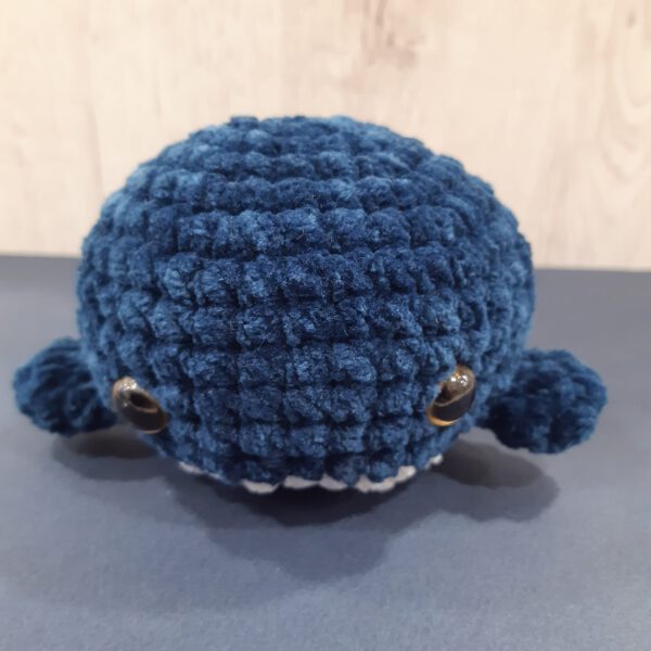 gehaakte walvis groen chenille knuffel 10 cm gehaakte walvis groen chenille knuffel 10 cm