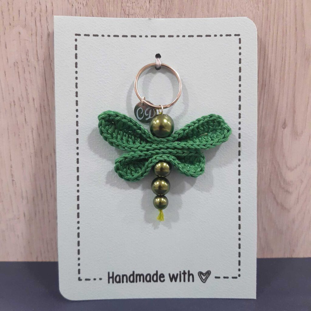 Sleutelhanger libelle