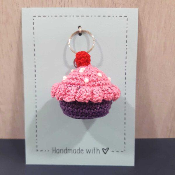 sleutelhanger cupcake sleutelhanger cupcake