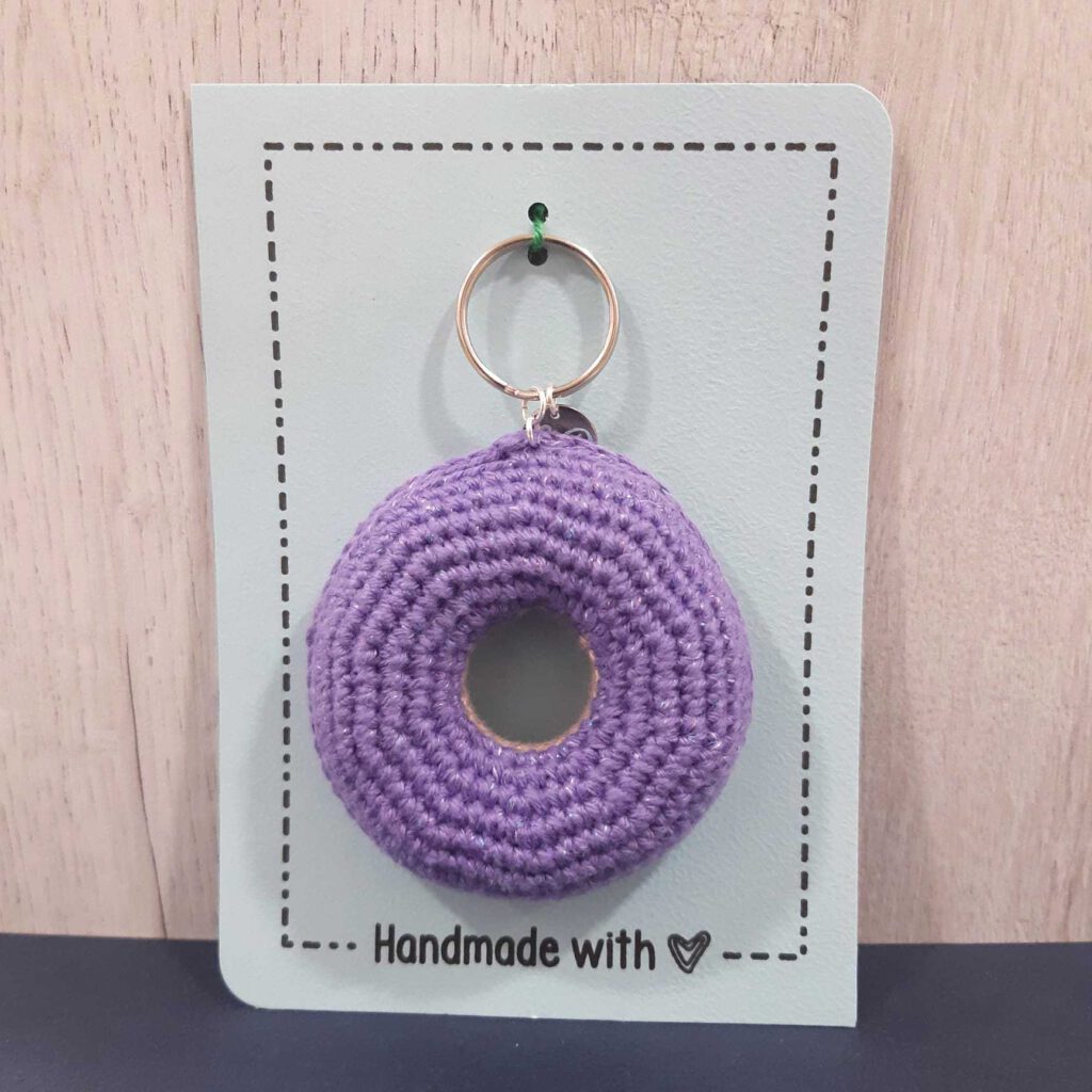Sleutelhanger donut
