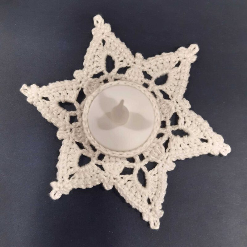 waxinelichthouder ster – 13 cm
