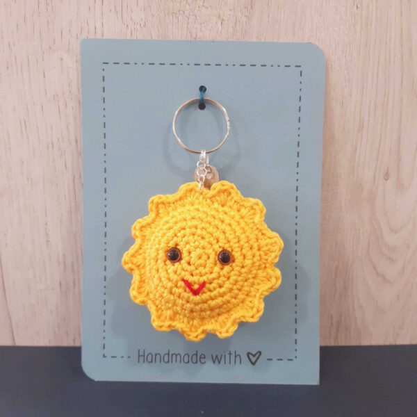 Sleutelhanger zon Sleutelhanger zon