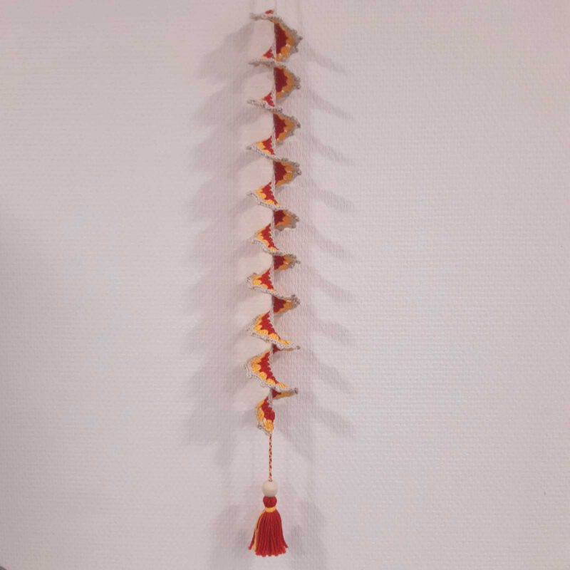 Windspinner - beige/geel/rood