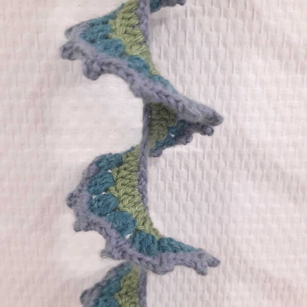 blauw-blauw-groen Windspinner - blauw/groen