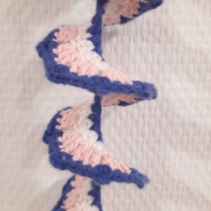 Windspinner - blauw/roze/wit