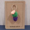 sleutelhanger cactus handgemaakt accessoire sleutelhanger cactus handgemaakt accessoire