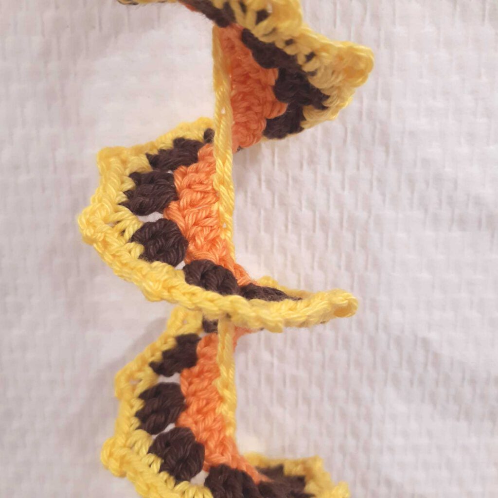 Windspinner - geel/bruin/oranje