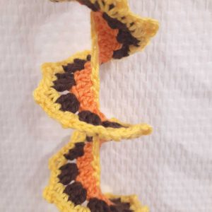 Windspinner - geel/bruin/oranje