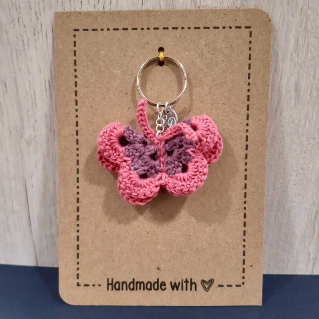 sleutelhanger vlinder