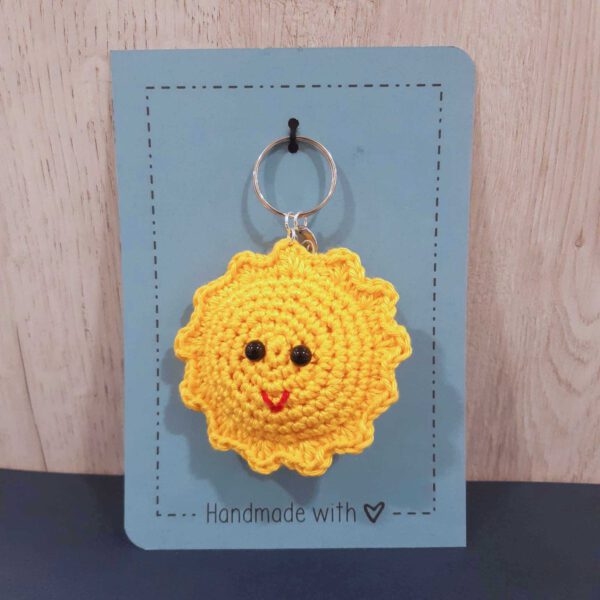 Sleutelhanger zon Sleutelhanger zon