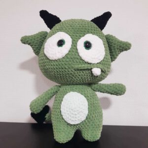 gehaakt monster chenille garen knuffel zacht