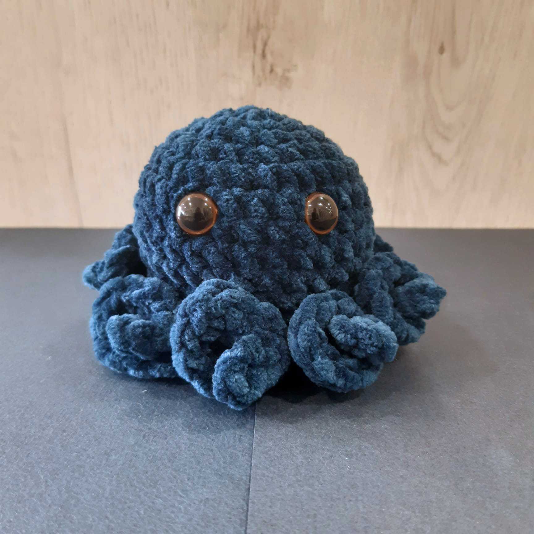 gehaakte octopus knuffel verschillende kleuren