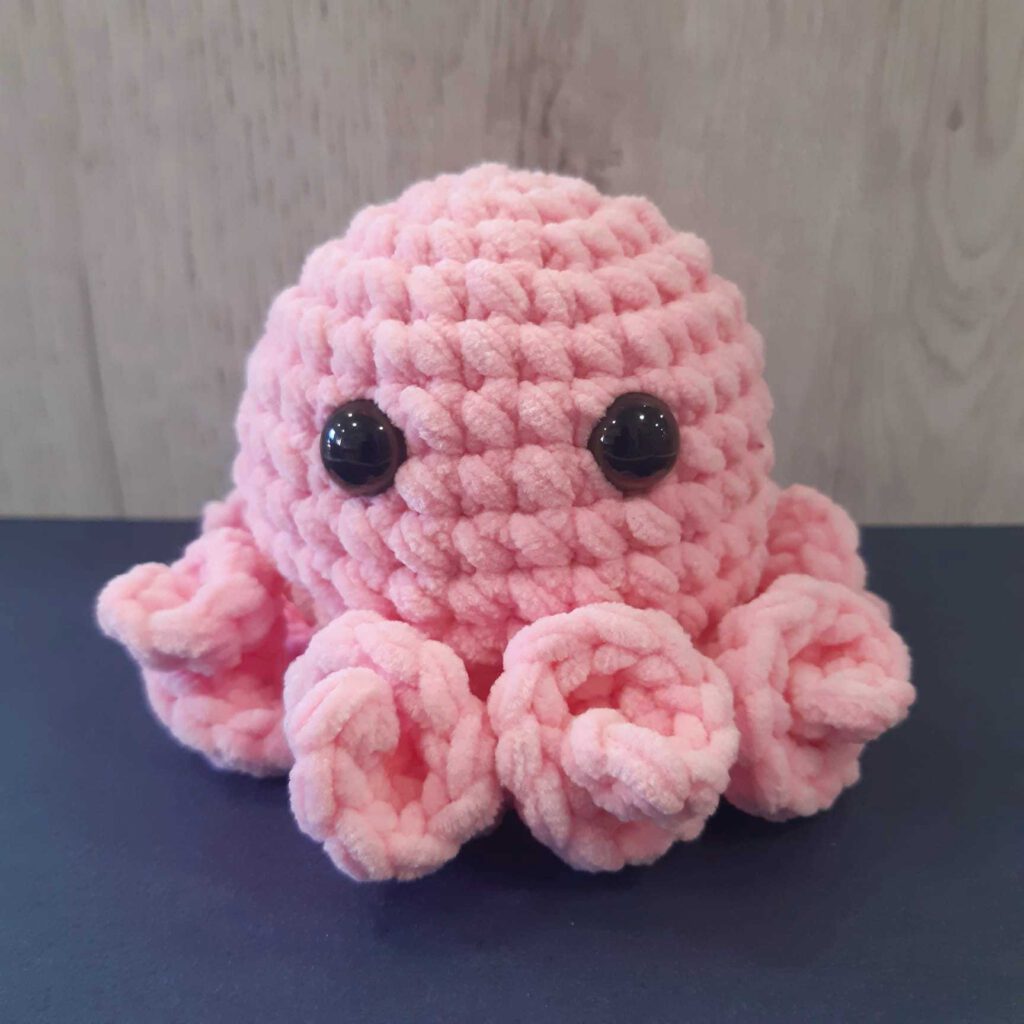 gehaakte octopus knuffel verschillende kleuren