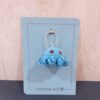 octopus blauw gehaakte octopus sleutelhanger handgemaakt