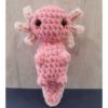 schattige gehaakte axolotl