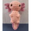 schattige gehaakte axolotl