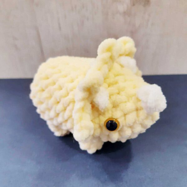 Triceratops geel gehaakte triceratops