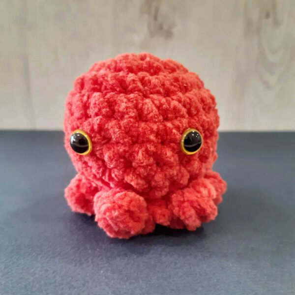 gehaakte mini octopus