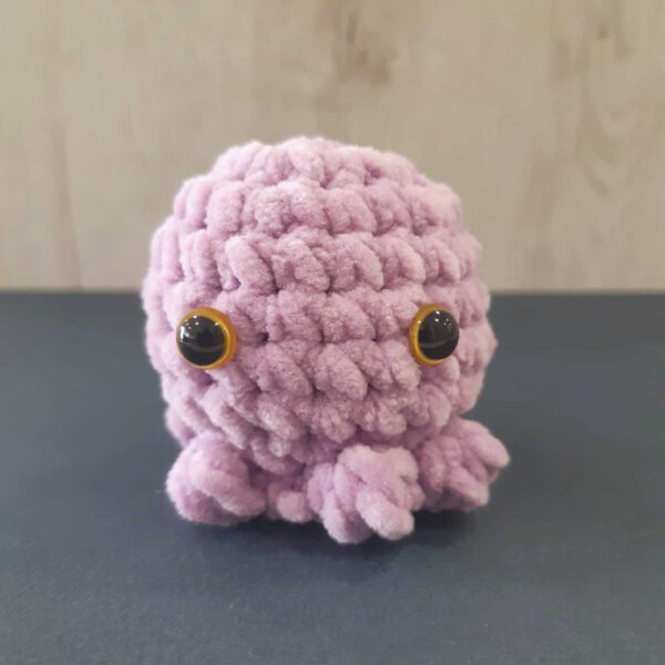 gehaakte mini octopus
