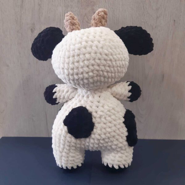 gehaakte koe knuffel